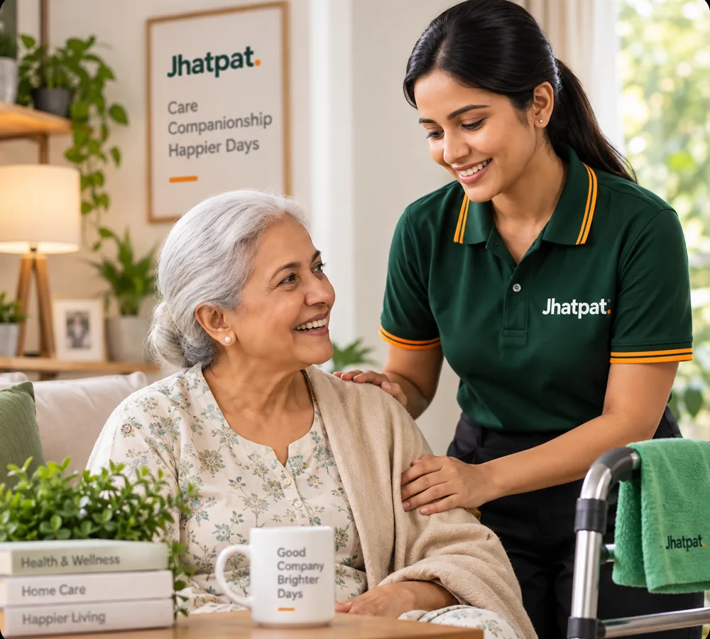 Jhatpat partner — Senior Companion & Assistance