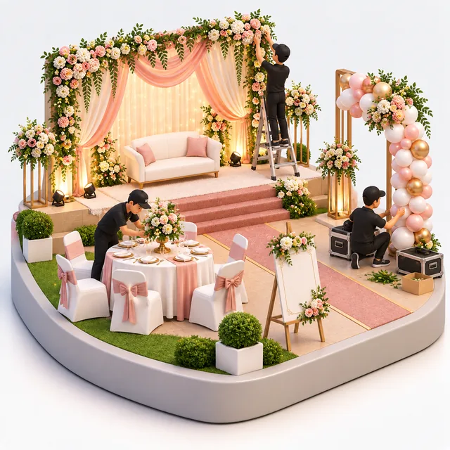 Event Decoration illustration