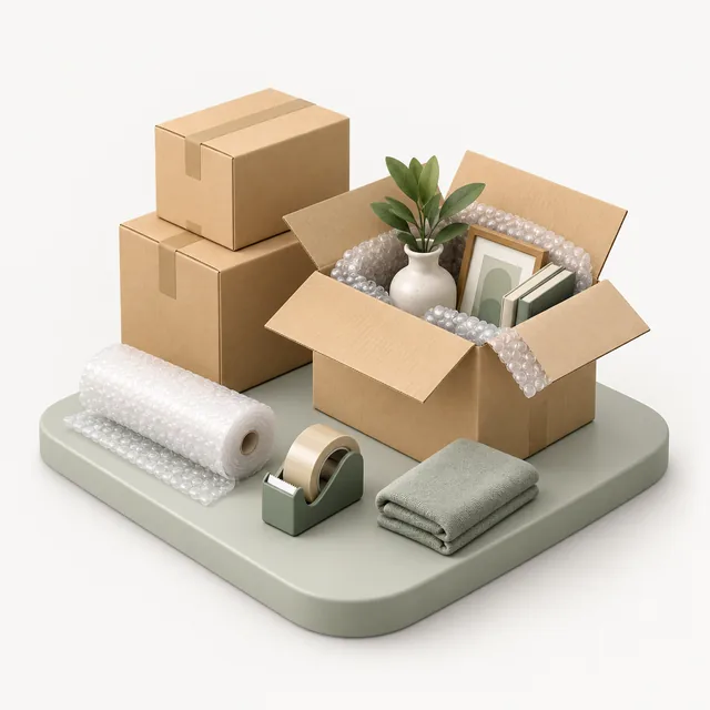 Loading & Unloading Labour illustration